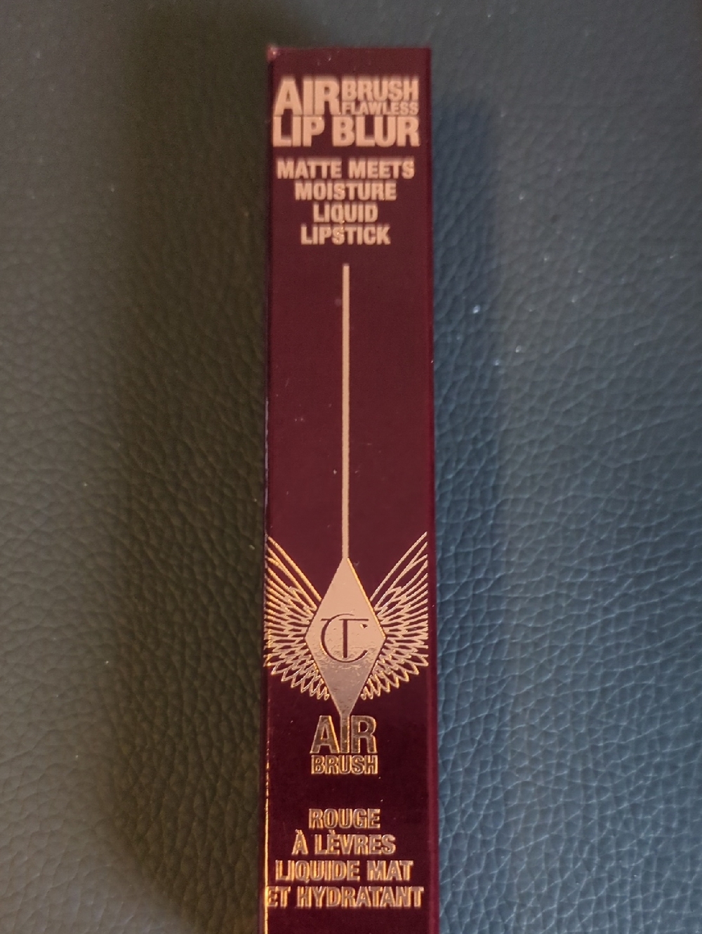 Charlotte Tilbury Airbrush Lip Blur Matte Liquid Lipstick - Walk Of No Shame Blu